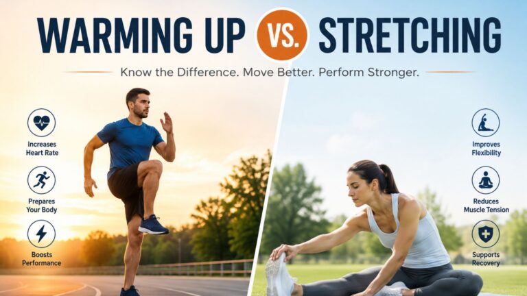 Warming Up vs. Stretching: What's the Real Difference?